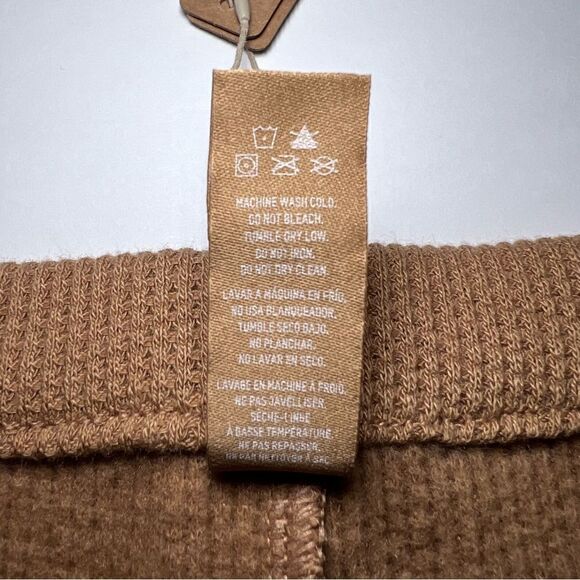 SKIMS Waffle Shorts in Camel - Picture 5 of 7